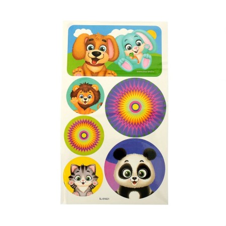 The designer "Funny gears", light and sound effects, works from batteries, 99 parts-2