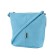 Female bag, artificial leather, blue 22x11x24 cm