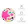 Children's ball "Stars", d = 22 cm, 60 g, color mix