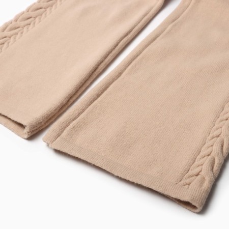 Women's costume (cardigan/trousers), beige color, size 42-46 (One size)-8