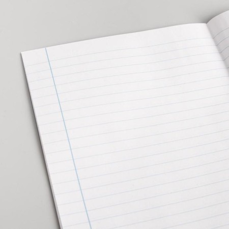 Notebook in a ruler of 12 sheets, 5 types of mix, cover coated cardboard, spider-man-1
