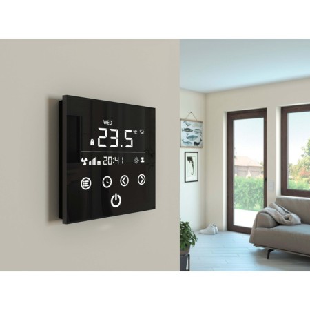 Varmann Vartric, 220 V regulator, programmable, wall, adjustment 7-50 ° C, black-2