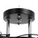 Lisa "Lisa" 2x60W E27 black/chrome 45x18x24cm