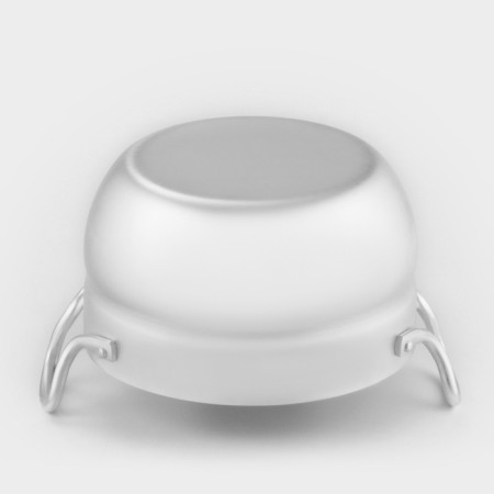 Aluminum pan, 1.7 l, metal cover-2