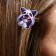 Hair hair clip luminous "Cutie Chibi", 3 x 3 cm