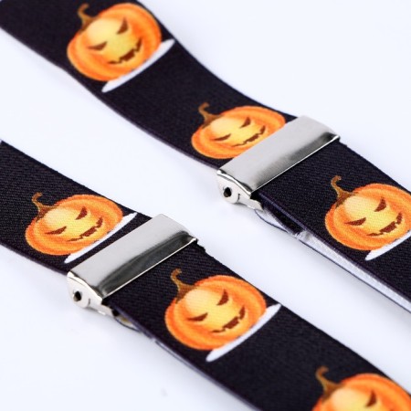 Carnival suspenders "Terrible pumpkin"-9