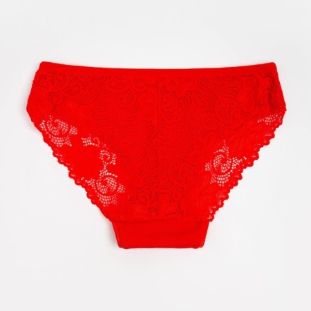 Cowards female slips, red color, size 42-44-2