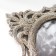 Photo frame Polystone 10x15 cm "Sicily" silver 23x17.5 cm