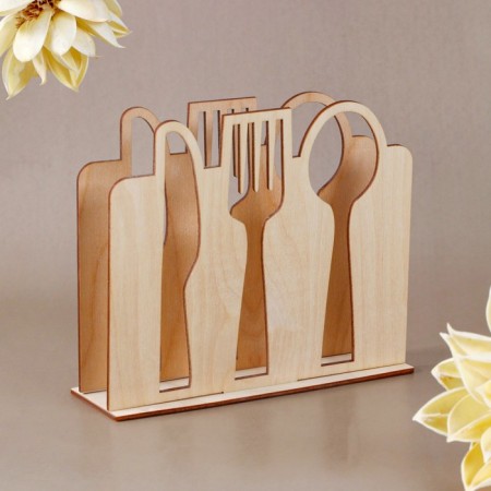 Wooden napkin "Cinema Devices", 16x14 cm-2