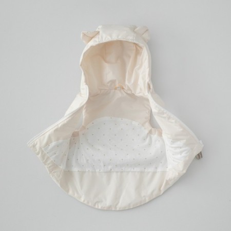 Beginning children's insulated kinderlitto "Orsetto", height 92-98 cm, cream color color-2