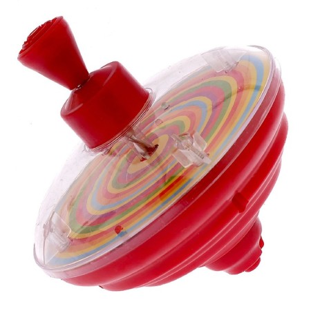 Yula "Rainbow" with a light effect, D-12 cm, mix-7