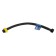 Flexible watering for water zein English, nylon, 1/2 ", tuzer nut, 30 cm, with a key, black