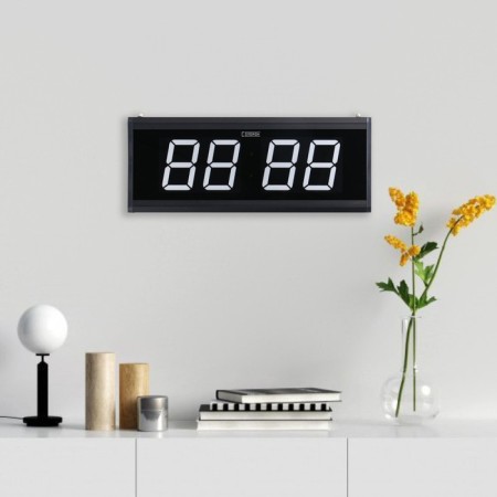 Electronic wall clock "Solomon", with an alarm clock, 48 x 19 x 3 cm-1