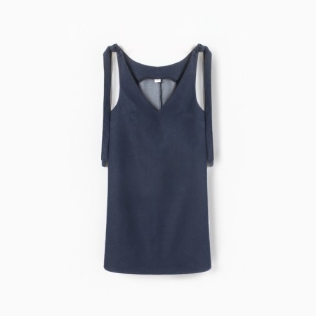 Women's dress Minaku: Jeans Collection Blue Blue, Rr. 44-5