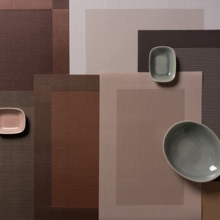 Serving napkin Zapel Frame, Terracotta color-3