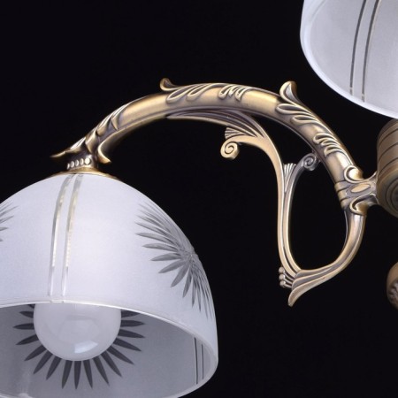 Ariadne chandelier, 3x60W E27, antique bronze-8