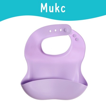 Swimming bib for feeding, with pockets, mix color-6