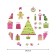 Tables on the table "Gift Time", Round, Saten, D = 150 cm