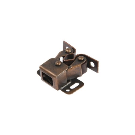 Double roller latch-stop Lockland, iron, color copper-8