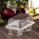 The plastic disposable container with an insoluble lid pr-pk62s2, 2 muffins, 18.8 × 13.8 cm, 200 pcs/un