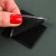 Chevron on Velcro "Red Cross", 4.7 × 4.7 cm, black/red color