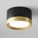 Technical C086CL-GX53-SRD-BG, 1XGX53, 15W ceiling lamp, 8.5x8.5x5 cm, black color with gold