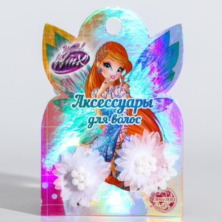 Hair elastic band, 2 pieces, Winx mix-4