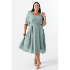 Female dress, size 66, color light green