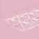 Form for chocolate and sweets "Middle cone", 14 cells, 20 × 12 × 2.5 cm, cell 4.1 × 3.2 × 1.8 cm