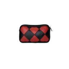 17016 Cosmetic bag, lightning department, black and red color 19x11x4cm