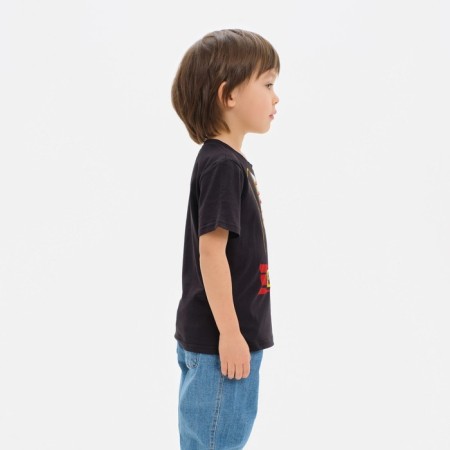 Children's T-shirt KAFTAN "Pirate", black, height 98-104 (30)-1