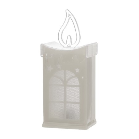 Nightmare "Snow House" LED from batteries 3xlr1130 white 5x4x13 cm Risalux-4