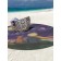 Pareo and beach rug "Magic Cosmos", d = 150 cm