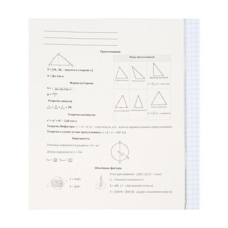 A notebook “Magic”, 48 sheets in the “Geometry” cage, covered cardboard, cold foil, twin varnish, offset block-3