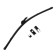 Hors 22 wiper brush 22 "/ 560 mm, frameless, multiadapter