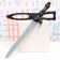 Black toy sword 39cm