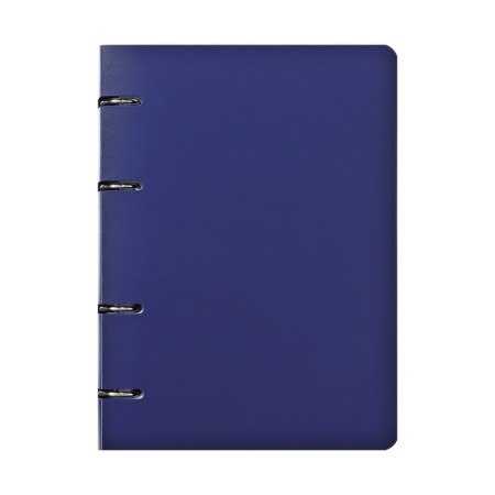 Notebook on rings A5 120 sheets in the Calligrata cage blue, plastic cover, OFSET block-2