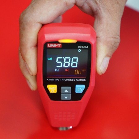 Толщиномер UNI-T UT343A 117445, min объём 0.5 мм, d 20 мм, 1750 мкм-5