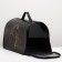 Bag - Frame Animal Carriage, 50 x 25 x 28 cm black with animals
