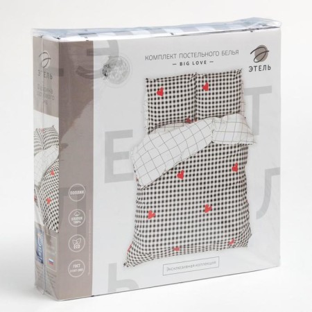 Bed linen Ethel 2 joint venture Big Love 175*215 cm, 200*220 cm, 70*70 cm -2 pcs-4
