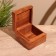 Carved box 10x10x6 cm, shisham tree