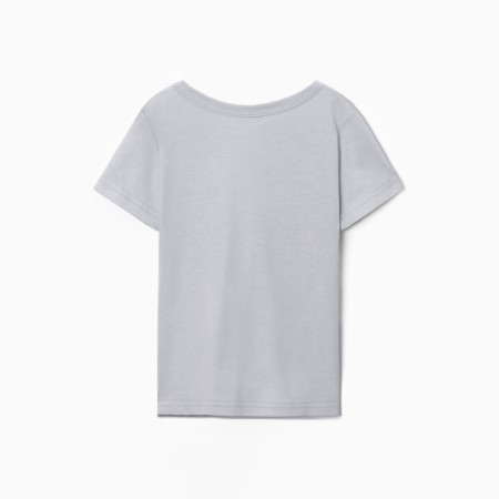 T -shirt for a boy, gray color, height 74 cm-3