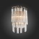 Sconces st. SL386.201.03. OSOLETO. 3x5 watts, G9, 26.5x44 cm, golden color