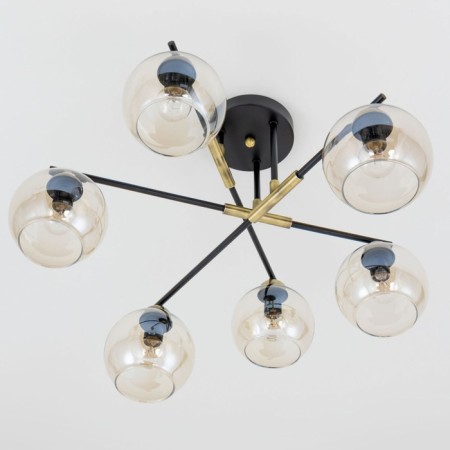 Ceiling chandelier "Henri" E14 6x60 watts-13