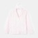 Women's shirt KAFTAN "Beautiful", white/pink color, size 40-42