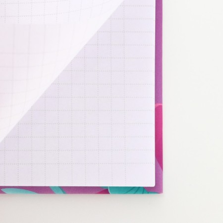 Notepad in solid cover A7, 64 liters "Magic near"-4