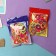 Hair elastic band "Sport strip" (set of 50 pieces) strip, 2.5 cm, mix