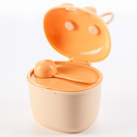 Container for storage of baby food, 230 ml., Yellow color-2