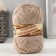 Yarn "Nominal supplement" 100% polypropylene 200 ± 20m/50g set 2pcs (green, flax)