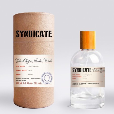 Perfume water Syndicate Black Pepper, Amber, Neroli, 100 ml